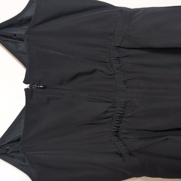 J Crew Sun Dress Summer Black Dress - Picture 3 of 6